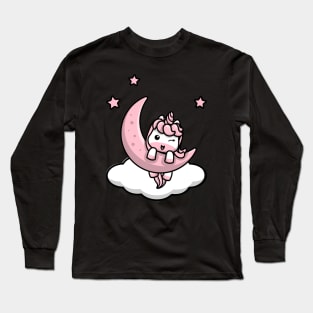 Cute Baby Unicorn Long Sleeve T-Shirt